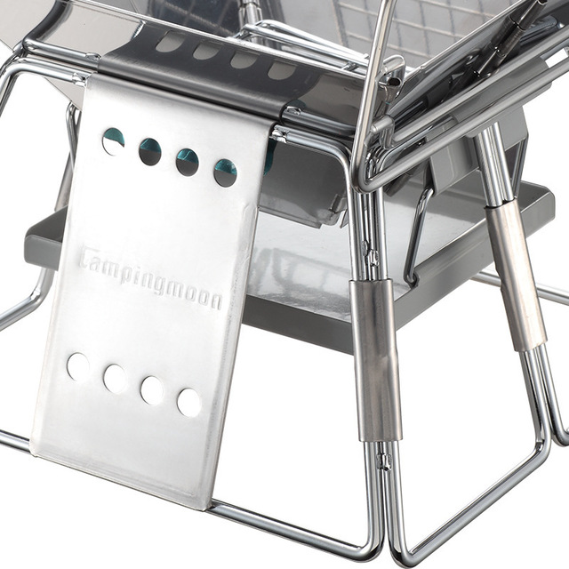 Super small stainless steel grill
