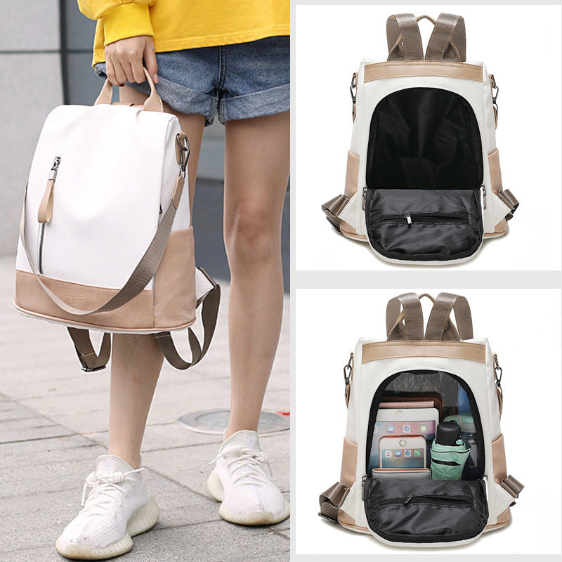 Ladies Soft Leather Backpack