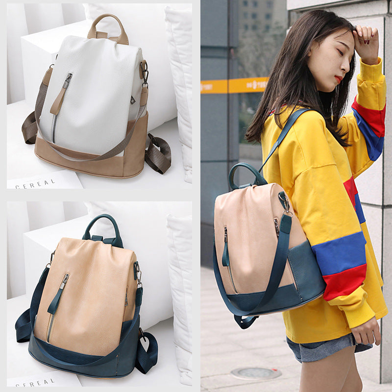 Ladies Soft Leather Backpack