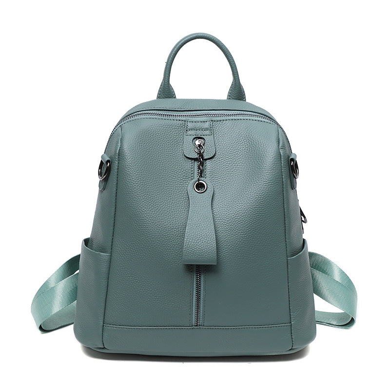 Ladies Leather Travel Backpack