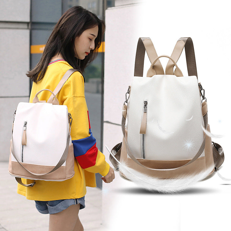 Ladies Soft Leather Backpack